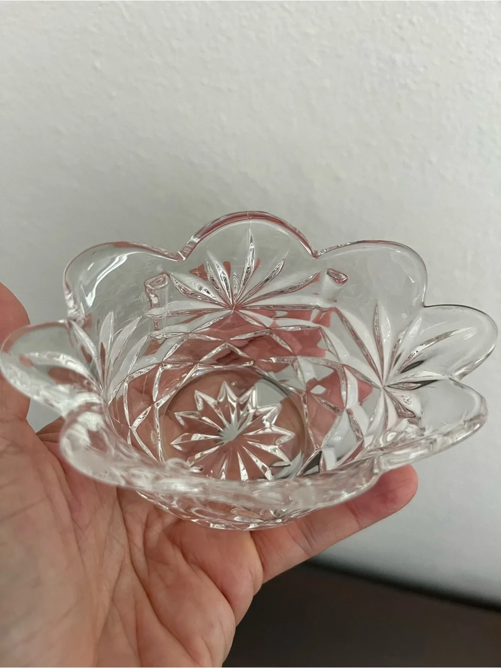 Shannon Lead Crystal Ireland Footed Sugar Bowl, Beautiful, EUC